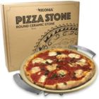 Alternate image 0 for Kona Gourmet 14" Round Cordierite Pizza Stone with Metal Support Stand