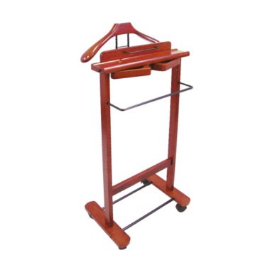 Proman Products Home Indoor Decorative Deluxe Valet in Dark Cherry. View a larger version of this product image.