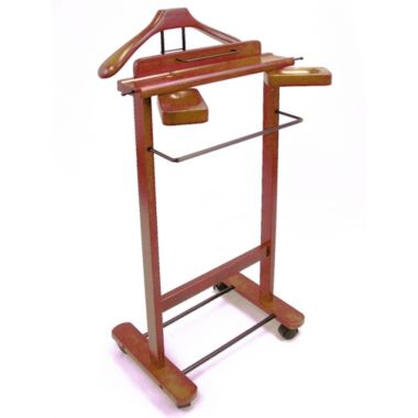 Proman Products Home Indoor Decorative Deluxe Valet in Dark Cherry. View a larger version of this product image.