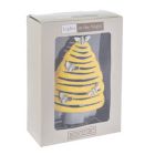 Alternate image 1 for Ganz Yellow Bee Skep Honeycomb Zinc Metal Plug in Night Light 5 Inch