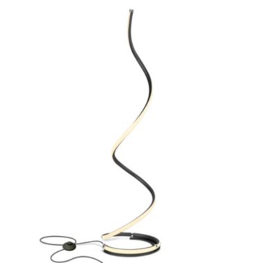 Allure LED Floor Lamp - Black. View a larger version of this product image.