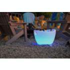 Alternate image 0 for The Pool Supply Shop 24" Maui Remote Controlled Portable LED Illuminated Color Changing Ice Chest