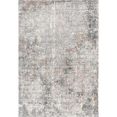 nuLOOM Tara Contemporary Abstract Tile Area Rug, Beige, 7&#39;10"x10&#39;10"