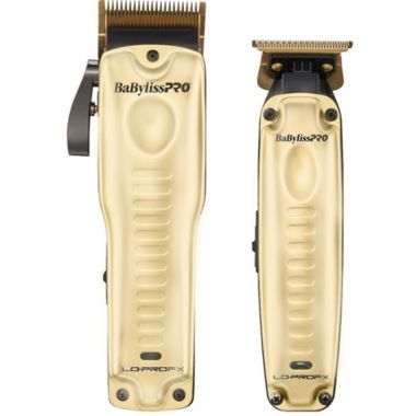 BaByliss Pro Limited Edition LO-PROFX Clipper & Trimmer Gift Set (GOLD) and Comb. View a larger version of this product image.