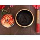 Alternate image 2 for Cottage Handicraft, The Black Coloured Singing Bowl, Large with free Elephant Gift