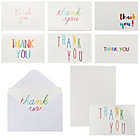 Alternate image 0 for Juvale Rainbow Thank You Cards with Envelopes, Bulk Boxed Set (4x6 In, 144 Pack)
