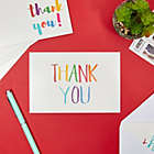 Alternate image 1 for Juvale Rainbow Thank You Cards with Envelopes, Bulk Boxed Set (4x6 In, 144 Pack)