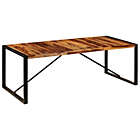 Alternate image 0 for vidaXL Dining Table 86.6"x39.4"x29.5" Solid Sheesham Wood