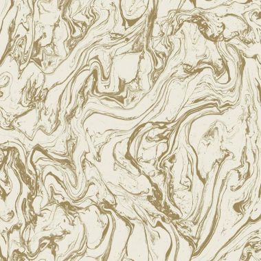 Roommates Decor Marble Peel & Stick Wallpaper - Gold. View a larger version of this product image.