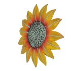 Alternate image 1 for Things2Die4 Set of 2 Hand Painted Metal Sunflower Wall Hanging Sculptures Home Decor Art