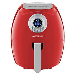 GoWise 3.7-Quart Digital Air Fryer + 100 Recipes - Red