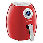 Alternate image 1 for GoWise 3.7-Quart Digital Air Fryer + 100 Recipes - Red