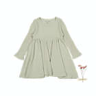 Alternate image 0 for Lovely Littles The Sea Rose Long Sleeve Dress - Mist - 6y
