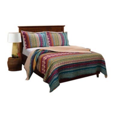 Greenland Home Fashion Southwest Quilt Set - Full/Queen 90x90", Multi. View a larger version of this product image.