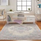 Alternate image 2 for Nourison Grafix GRF14 Ivory/Pink Area Rug 6' x 9'
