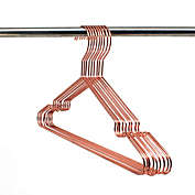 Koobay 17-Inch Rose Gold Copper Hanger, 30 Pack