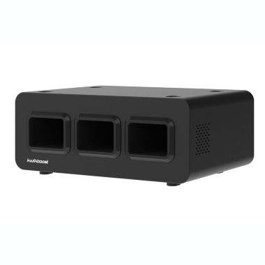 Luxor KwikBoost EdgePower 3-Bay Base Charging Station. View a larger version of this product image.