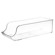 Lexi Home Eco Conscious Clear Acrylic Fridge and Cabinet Can Holder Organizer