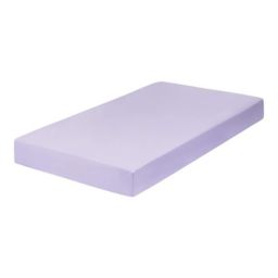 Everyday Kids 2 Pack Fitted Crib Sheet - Purple - Premium Cotton