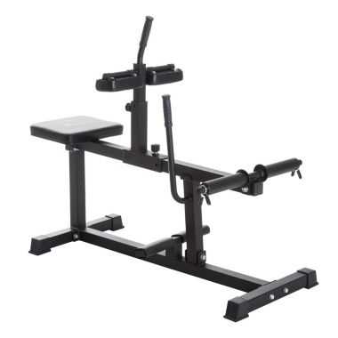 Soozier Adjustable Steel Seated Calf Raise Exercise Strength Training Gym Equipment. View a larger version of this product image.