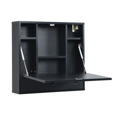 Slickblue Wall-Mount Floating Desk Foldable Space Saving Laptop Workstation. View a larger version of this product image.