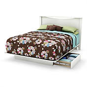 South Shore  South Shore Step One Full/Queen Platform Bed (54/60&#39;&#39;) with drawers