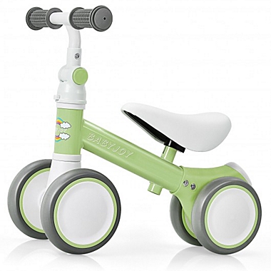 Costway Baby Balance Bike with Adjustable seat and Handlebar for 6 - 24 Months-Green. View a larger version of this product image.