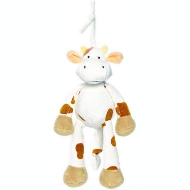 Teddykompaniet Diinglisar Stuffed Animal Large Cow Musical Pull Soft Plush. View a larger version of this product image.