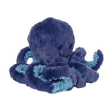 Manhattan Toy Navy Blue Octopus 12" Ocean Sea Life Stuffed Animal Toy. View a larger version of this product image.