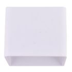 Alternate image 0 for Canyon Home 4" LED Square White Wall Sconce Lamp 2pcs Pack