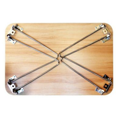 Stock Preferred 28" Height Hairpin Table Legs Black. View a larger version of this product image.