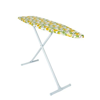 ,BH for 54" boards Padded Ironing Board Cover & Pad WHITE,GRAY & YELLOW DESIGN 