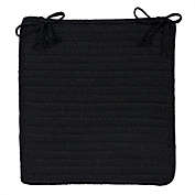 Colonial Mills Simply Home Solid - Black Chair Pad (set 4)