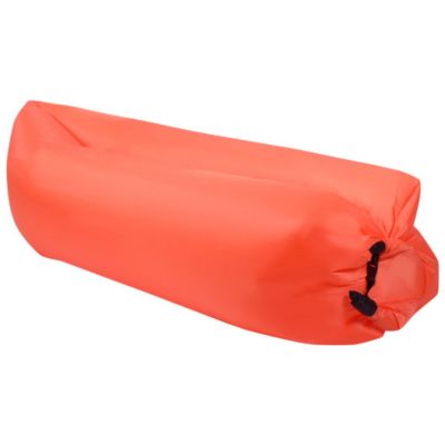 Slickblue Outdoor Portable Lazy Inflatable Sleeping Camping Bed-Orange