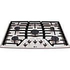 Alternate image 2 for 30 inch Built-In Gas Cooktop - Stainless Steel