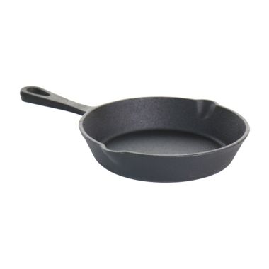 MegaChef Pre-Seasoned 3 Piece Cast Iron Skillet Set. View a larger version of this product image.