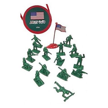 Toy US Plastic Army Men Figures 1/32 Scale 17 Pieces. View a larger version of this product image.