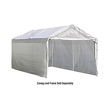 Shelter Logic SuperMax 10&#39; x 20&#39;  White Canopy Enclosure Kit Only - 25875. View a larger version of this product image.