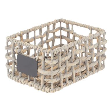 mDesign Natural Open Weave Kitchen Cabinet Pantry Basket. View a larger version of this product image.