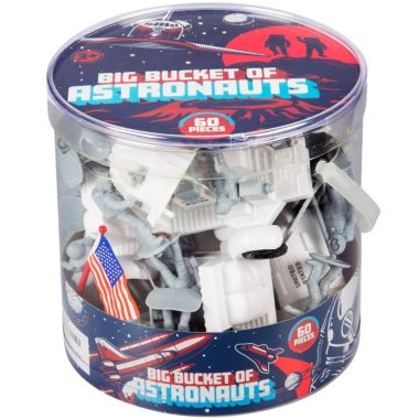 SCS Direct Astronaut and Space Toy Action Figures- Huge 60 Piece Playset, 13 Unique Sculpts- 2in - 8in Figures Include Rockets, Astronauts, Rovers and More. View a larger version of this product image.