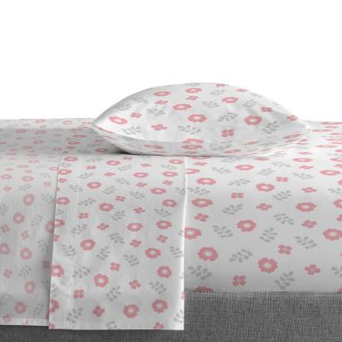 Saturday Park Cutout Floral 100% Organic Cotton Sheet Set. View a larger version of this product image.