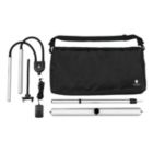 Alternate image 1 for Daylight Gemini Floor Lamp - U35350 - LED - 95 CRI - Adjustable Dual Shade - Content Streaming Lamp - Phone Holder - Carrying Case