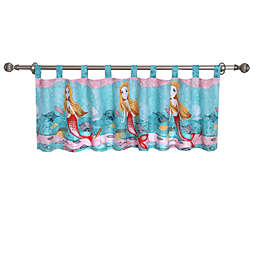 Greenland Home Fashion Mermaid High Quality Polyester Fabric Curtain Valance With 3