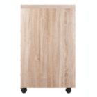 Alternate image 3 for Winsome Kenner Mobile Storage Cabinet, 5 Drawers, Reclaimed Wood/White