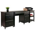 Alternate image 2 for Winsome Modern Delta 3-Piece Home Office Set