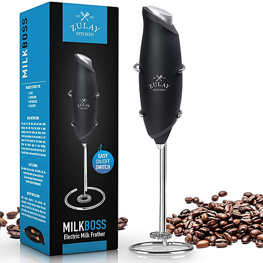 bedbathandbeyond.com | Zulay Kitchen One Touch Milk Frother