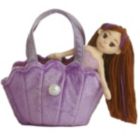 Alternate image 0 for Aurora - Fancy Pals - 9" Sea Sparkles - Lavender Carrier