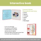 Alternate image 1 for Cali's Books Children Shapes Musical Book - Learning Books for Toddlers 1-3 - Interactive Educational Baby Book - Learning Books for 1 Year Old - Music Toys for Toddlers 1-3