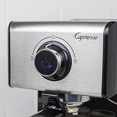 Capresso Espresso and Cappuccino Machine - Stainless Steel/Black. View a larger version of this product image.