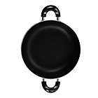 Alternate image 3 for Better Chef 10 Inch Red Aluminum Deep Frying Pan with Glass Lid